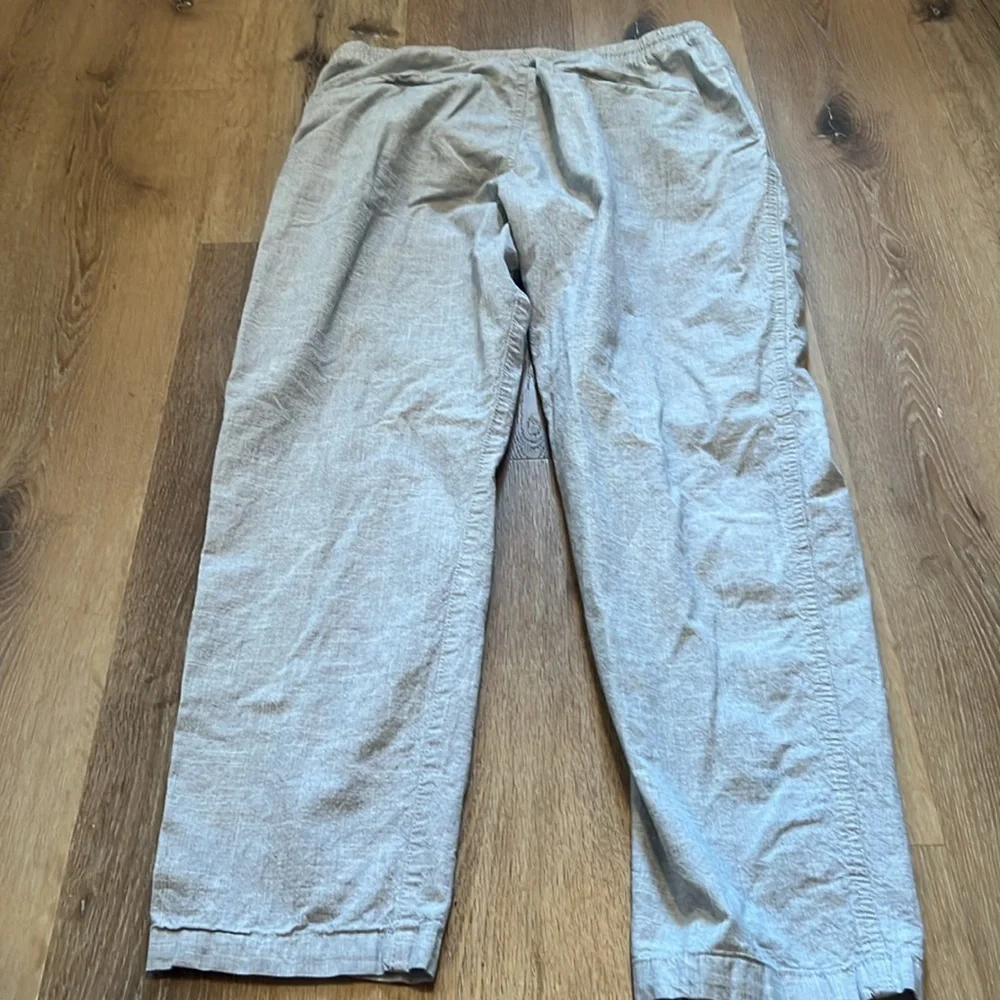 H&M Regular elastic Standard Grey 100% Cotton casual pants Medium